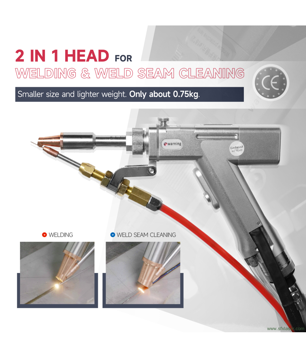 2 in 1 1500W 2000W 3000W Mobile Laser Welding Machine with Weld Seam Cleaning Function Handheld Metal Laser Welder 2 in 1 1500W 2000W 3000W Mobile Laser Welding Machine with Weld Seam Cleaning Function Handheld Metal Laser Welder